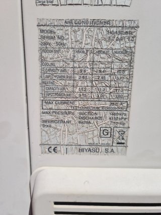 Compresor Aire Acondicionado HIYASU INVERTER