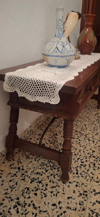 Mesa rústica madera pino viejo