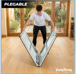 Mesa de ping pong plegable
