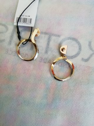 Pendientes Adolfo Domínguez Dorados
