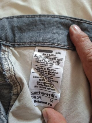 Pantalón corto Carhartt gris