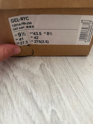 Asics Gel NYC Beige/Gris