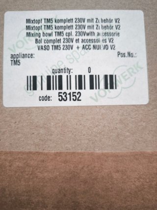 Vaso Thermomix TM5 completo