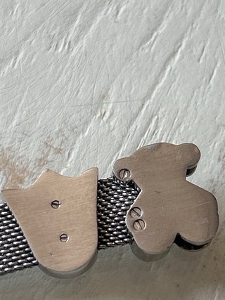 Pulsera TOUS Original Acero Corazón y Oso