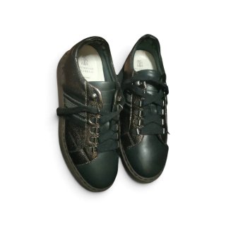 Brunello Cucinelli Sneakers Donna Nero/Marrone
