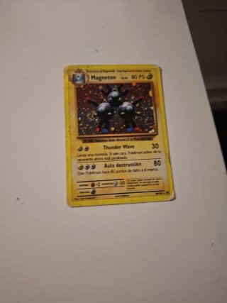 Carta Pokémon Magneton 80 PS Antigua