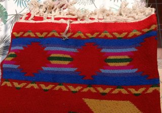 Manta Decorativa Peruana