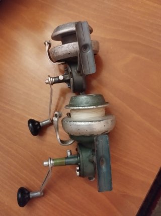 2 Mulinelli da Pesca Vintage