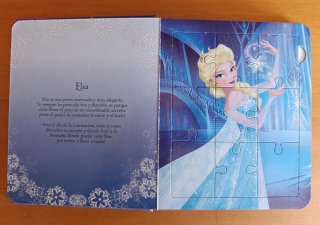 Libro puzzle de Frozen