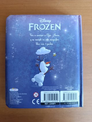 Libro puzzle de Frozen