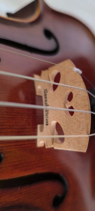 Violín hecho a mano+ Thomastik Dominant+arco fibra