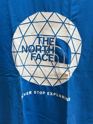 Camiseta The North Face Logo Azul Talla L