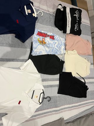 Lote Ropa: Polos, Pantalones y Sudadera
