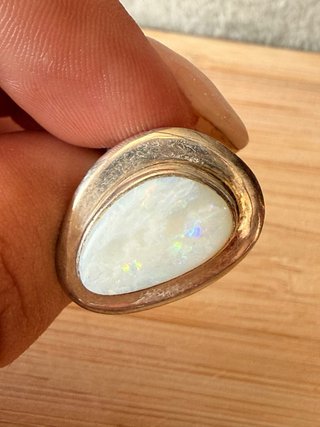 Anillo Plata de Ley 925 Opalo etiope