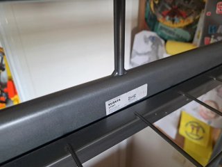Cama alta metálica Ikea SVARTA