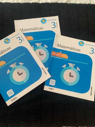 3 libros de matematicas