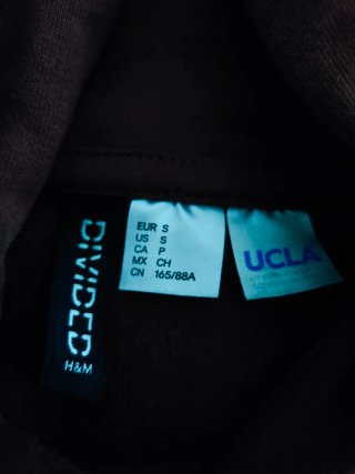 Sudadera Crop UCLA Marrón