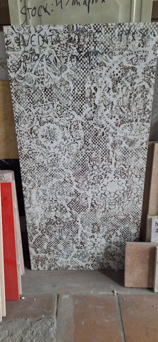 Porcelánico Inedita White 50x100