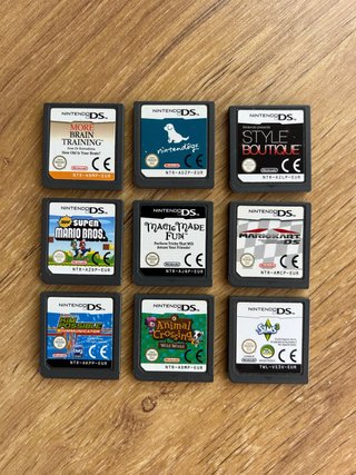 Lote 9 Juegos Nintendo DS
