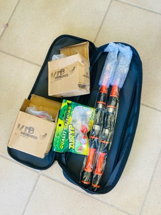 Kit Caña Pesca 1.80m + Carrete