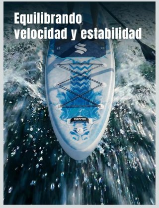 Tabla Paddle Surf SOLAVERO 350cm a estrenar
