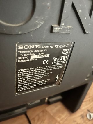 Televisor Sony Trinitron CRT