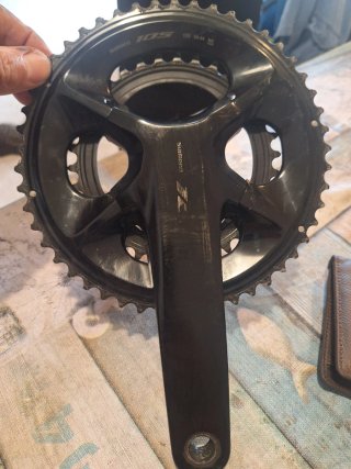 Bielas Shimano 105 12v 50/34 172.5mm