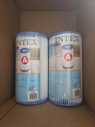 Dos Filtros de Piscina Intex Tipo A