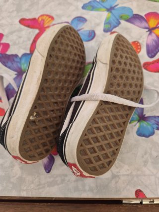 Zapatillas Vans niño negras talla 30