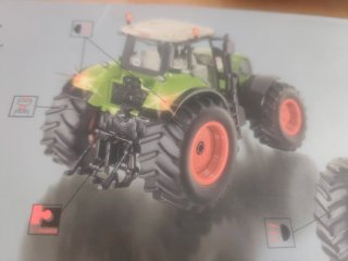 Tractor Siku Control 1:32 Claas Axion 850