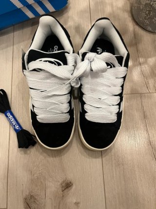 Adidas Campus Talla 40 Negro Blanco