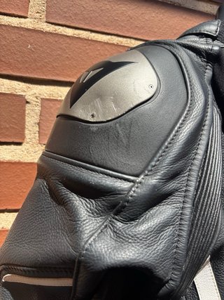Mono de piel Dainese 2 piezas T. 42