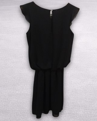 Vestido LM negro S verano casual chic ligero