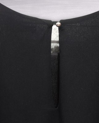 Vestido LM negro S verano casual chic ligero