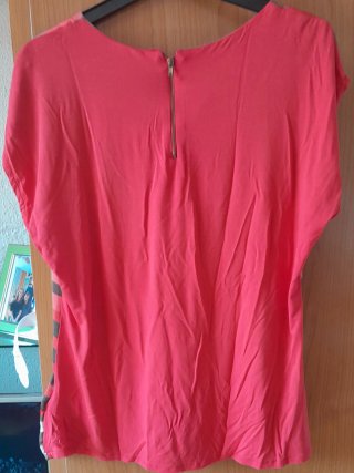 Camisa Cortefiel manga corta rayas M