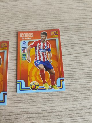 Lote 4 Cartas Fútbol Iconos LaLiga Panini