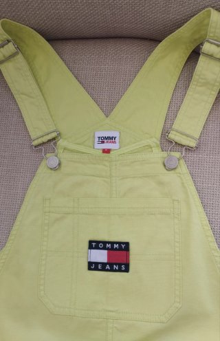 Peto Vestido Tommy Jeans Verde/Amarillo