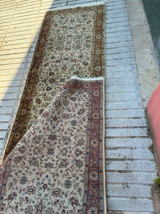 Alfombra Pasillo Lana Alemana 300x80cm