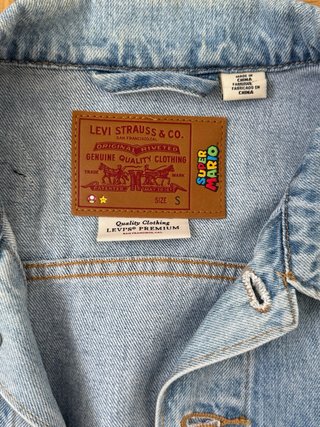 Chaqueta Levi's x Mario Bros
