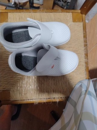 Zapatos blancos trabajo sanitario/cocina