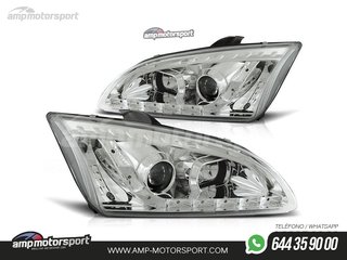 FAROS DELANTEROS LUZ DIURNA LED PARA FORD FOCUS MK2