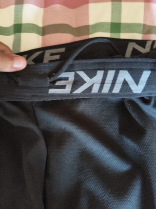 Pantalón Corto Nike Talla S Negro/Gris