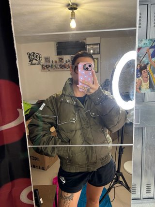 Belstaff Bomber Donna Verde Oliva