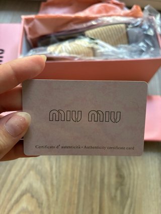 Sandalias Miu Miu Beige/Marrón Talla 39