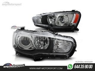 FAROS DELANTEROS PARA MITSUBISHI LANCER 8 2008--