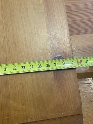 Mesa de madera extensible con 6 sillas