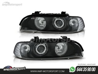 FAROS DELANTEROS OJOS DE ANGEL PARA BMW SERIE 5 E39 / BERLINA / TOURING