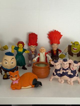 Lote Figuras Shrek 2006/2010