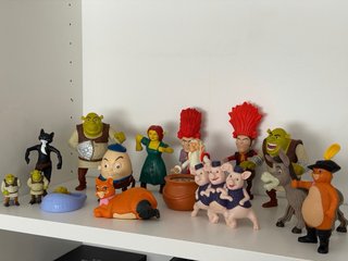 Lote Figuras Shrek 2006/2010