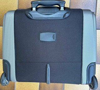 Trolley porta documenti nero e grigio